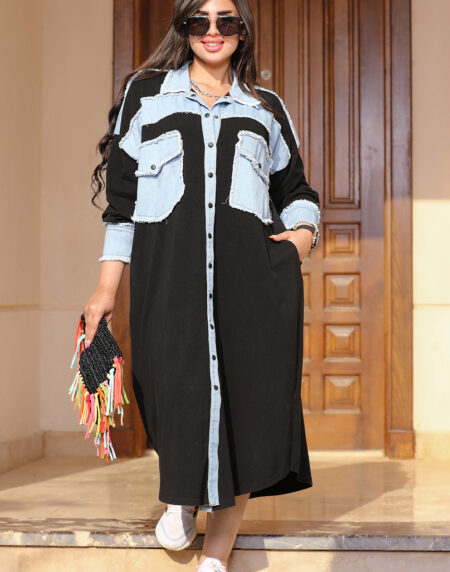 Lycra * Jeans Dress - Image 3