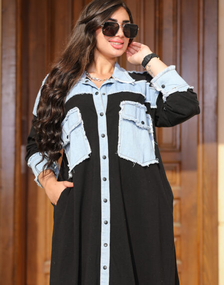Lycra * Jeans Dress - Image 5