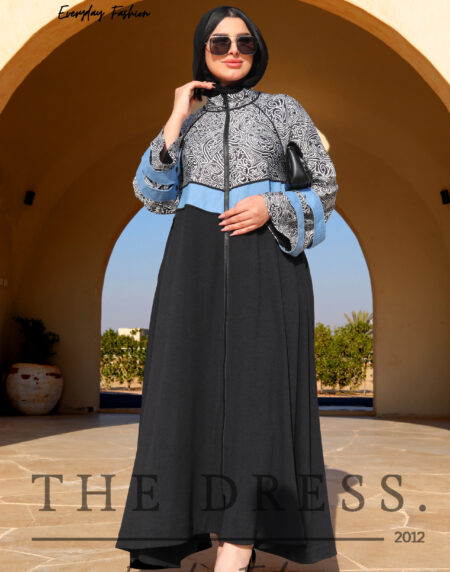 classic dress with vintage pattern - Image 4